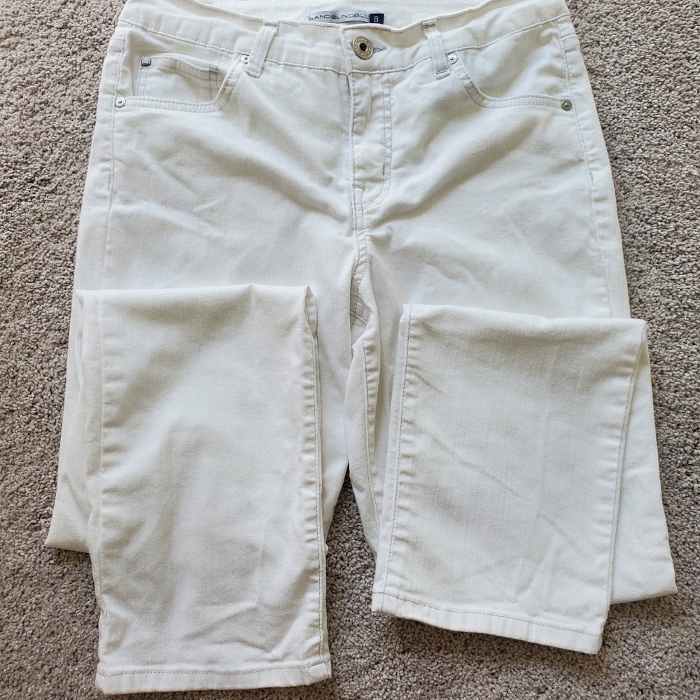 NWOT WHITE BANDOLINOBLU  Stretch JEANS